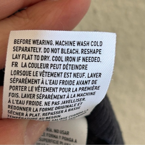 Soft and Sexy Rib Shirt Medium Tie Dye Blue Pullover Boho Casual Lounge - Picture 7 of 8